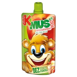 Kubuś Mus 100% z owoców 100g brzoskwinia